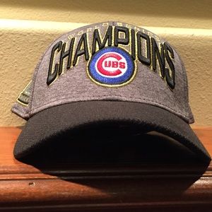 Cubs World Series champs hat